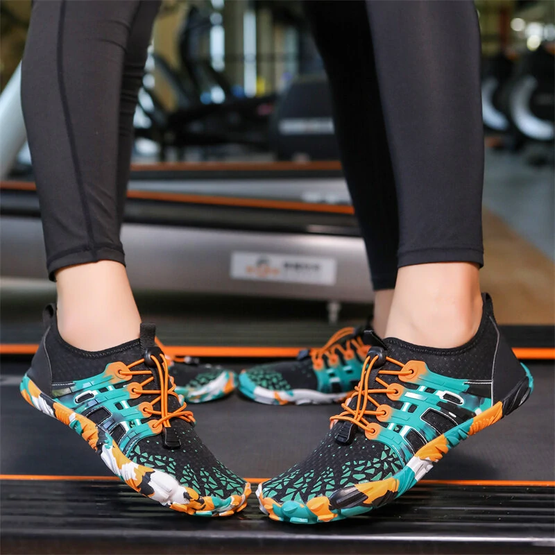 (image for) Men Beach Wading Sandal Quick Dry Non-Slip Breathable Sports Shoes for Surf Fishing Fitness