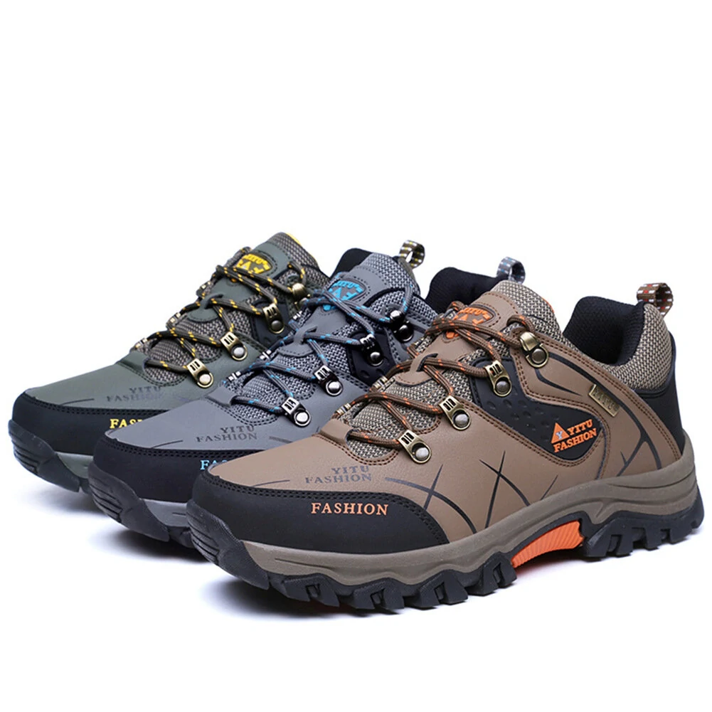 Mountaineering Men's Shoes Low Top Snow Boots Outdoor Adventure Camping Leisure Hiking Shoes (image for) Mountaineering Men's Shoes Low Top Snow Boots Outdoor Adventure Camping Leisure Hiking Shoes